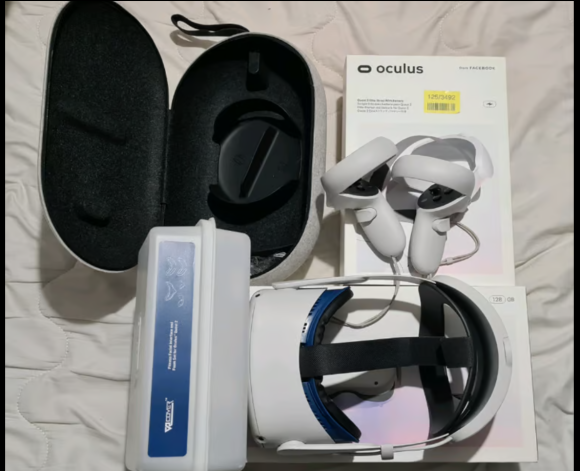 Quest VR Headset with all Accessories